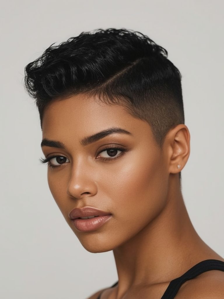 Natural Hair Black: Micro Braids Hairstyle