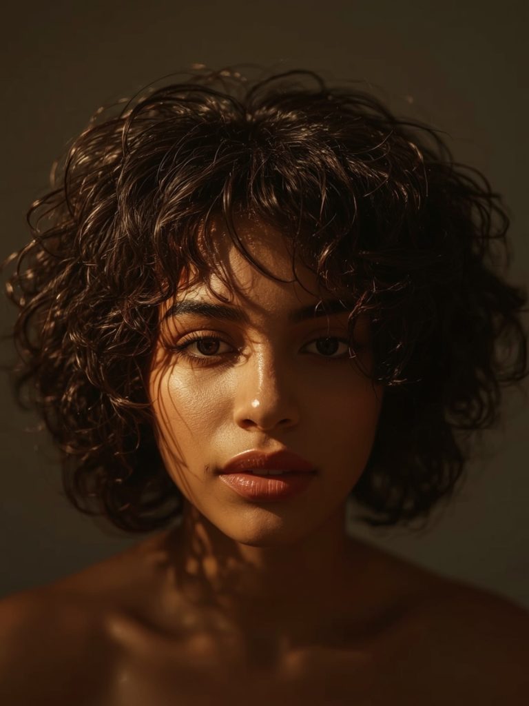 Natural Hair Black: Twist Out Hairstyle