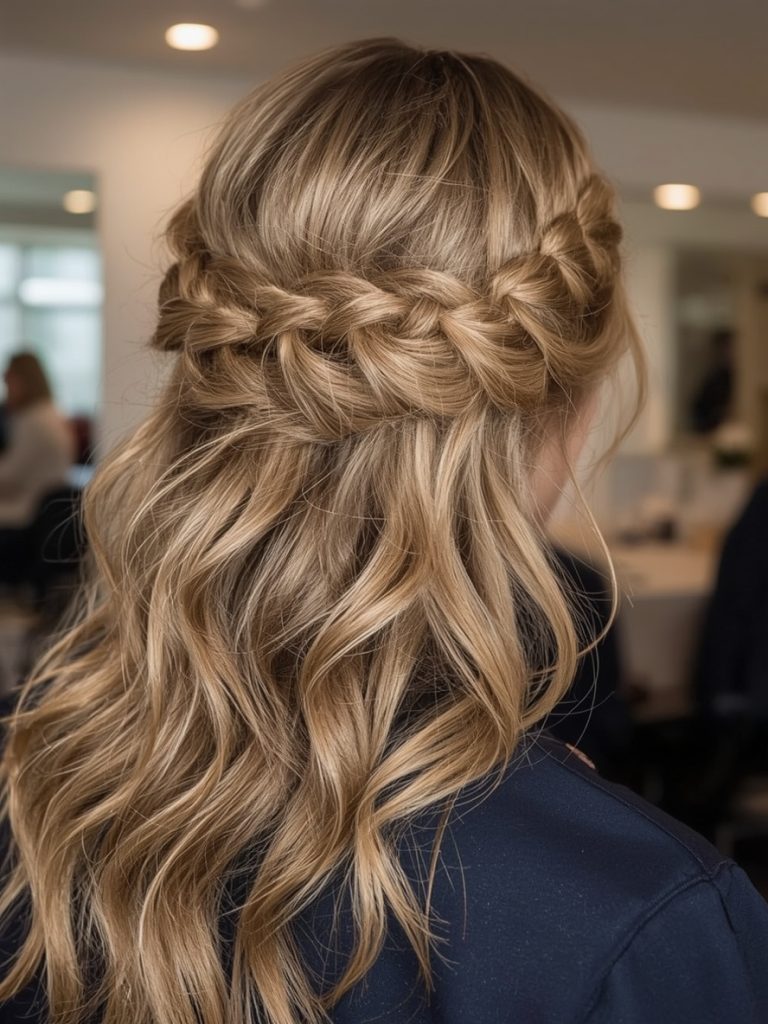 Twisted Low Bun Graduation Hair