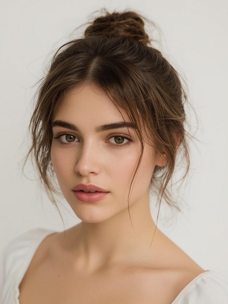 Shoulder Length Hairstyle For Thin Fine Hair: Headband