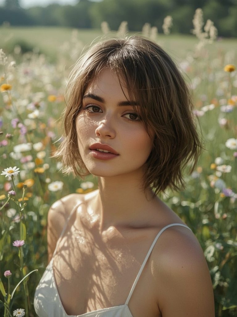 Choppy Layers: Short Haircuts For Thin Fine Hair