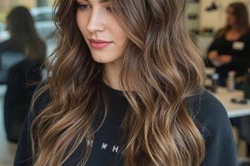 Ribboned Honey Brown Balayage