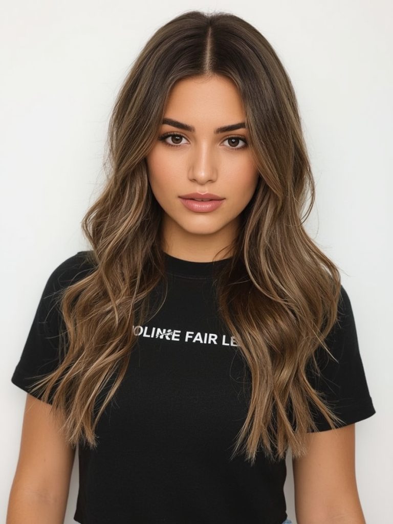 Teddy Bronde Ribbon Highlights Romance