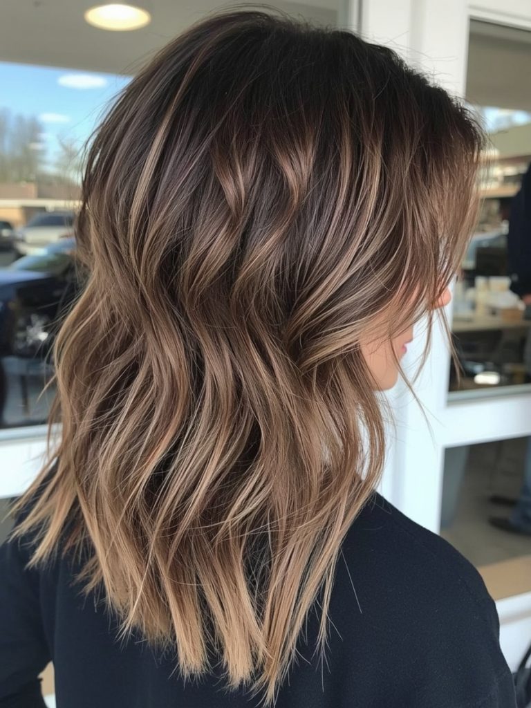 Ginger Caramel Balayage