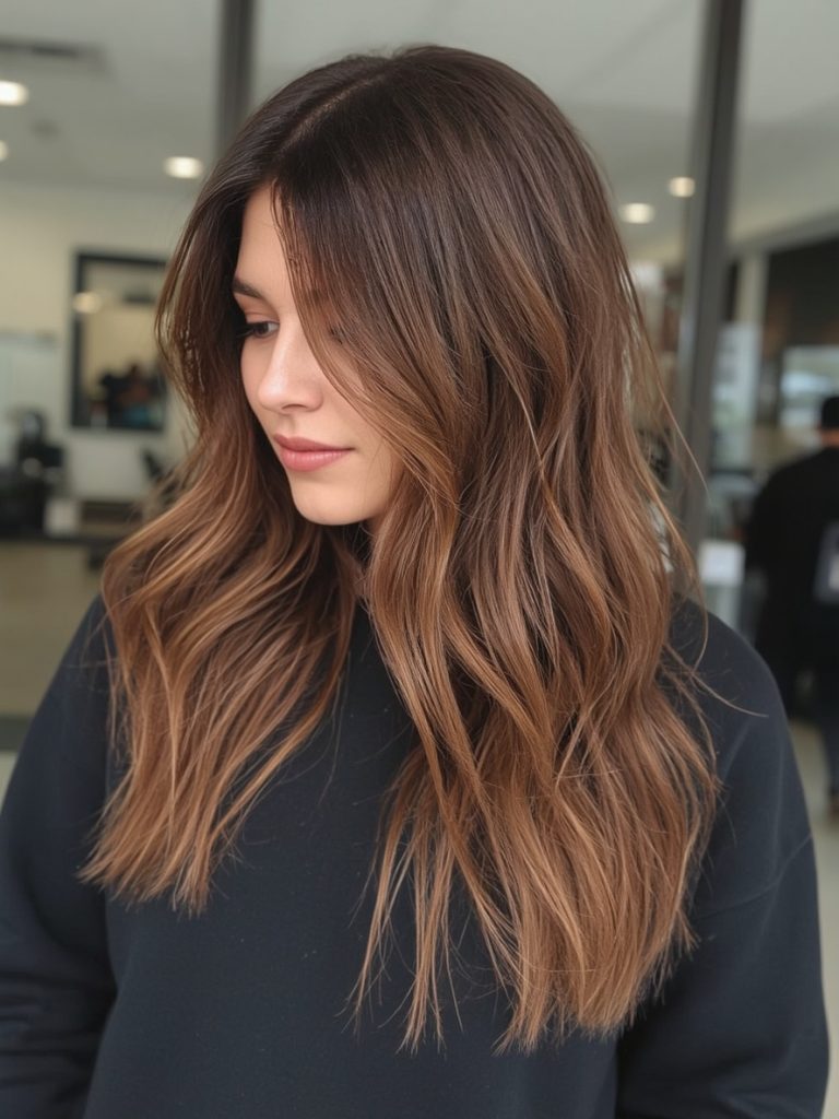 Bronze Caramel Balayage