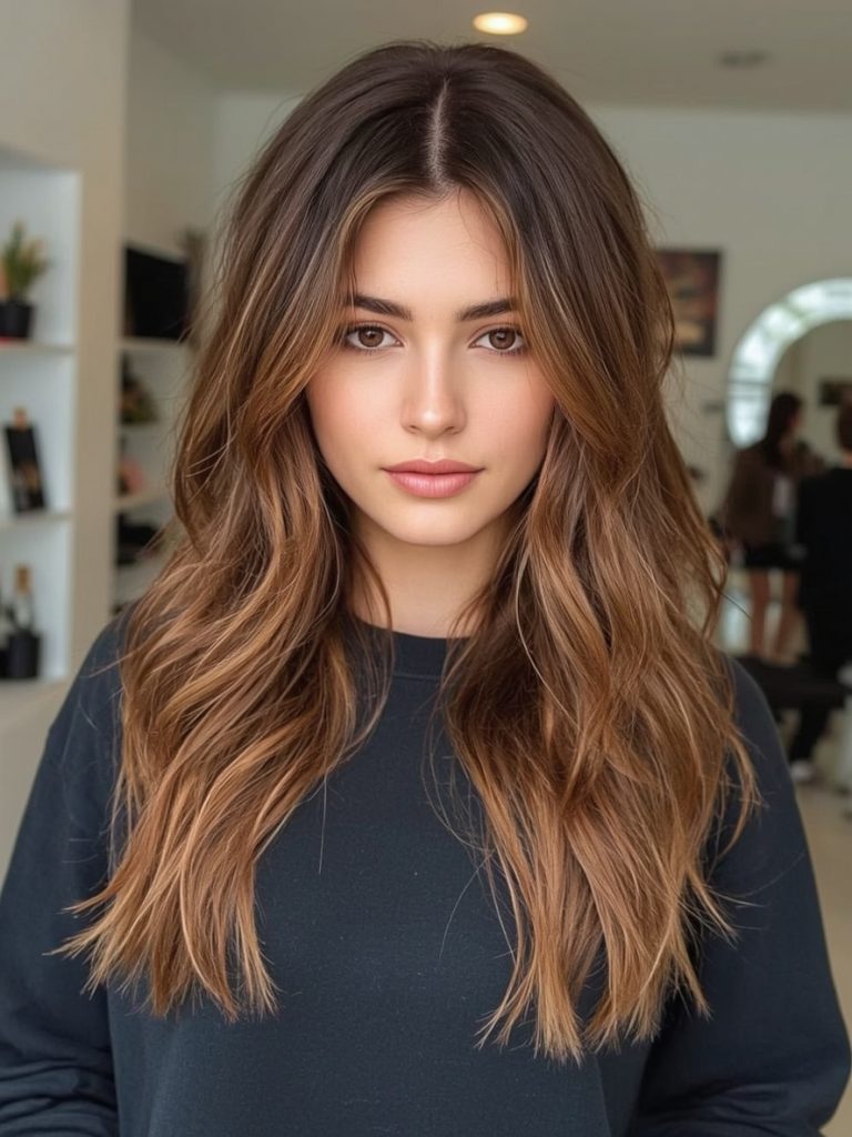 Chocolate Caramel Balayage