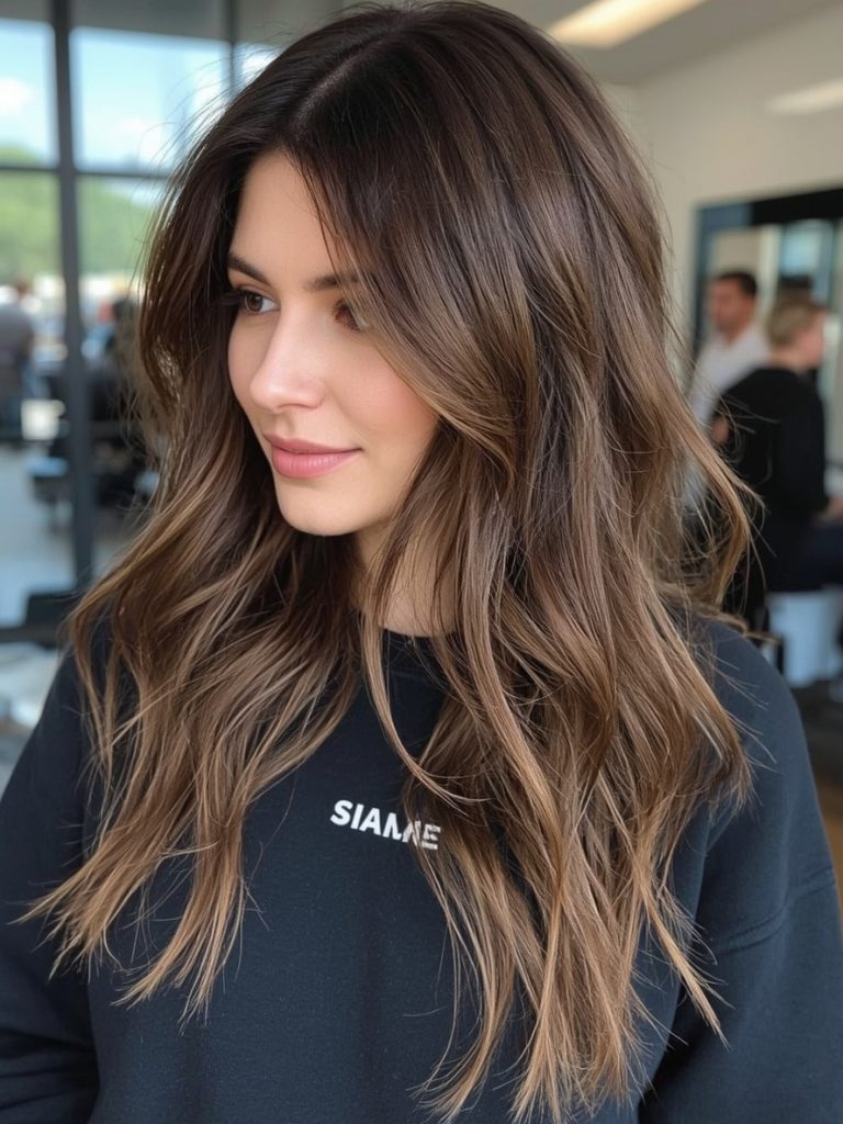 Ash Caramel Balayage
