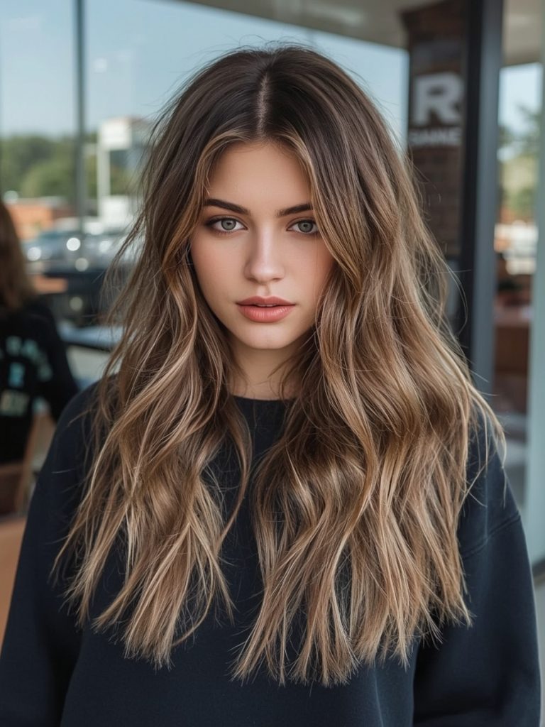 Mocca Caramel Balayage