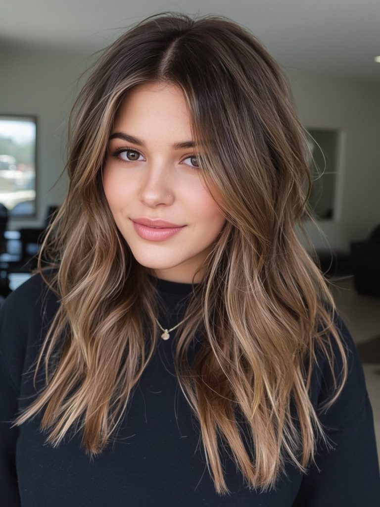 Sun-Kissed Caramel Balayage