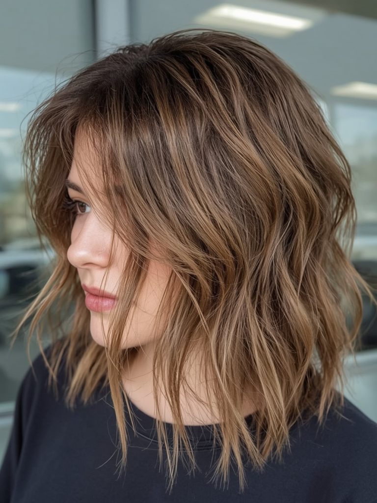 Caramel Drizzle Honey Brown Balayage