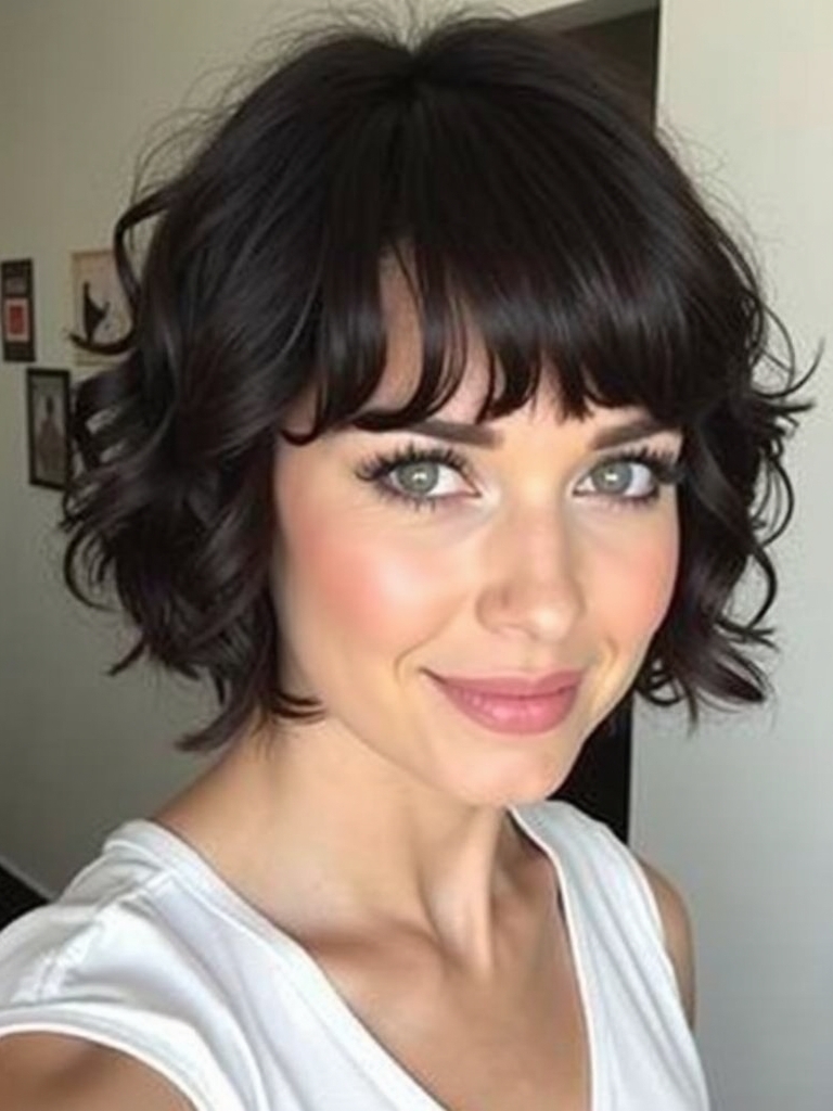 The Tousled French Bob