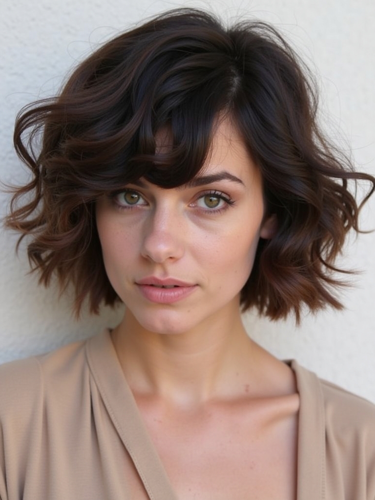 The French Bob With Curtain Bangs