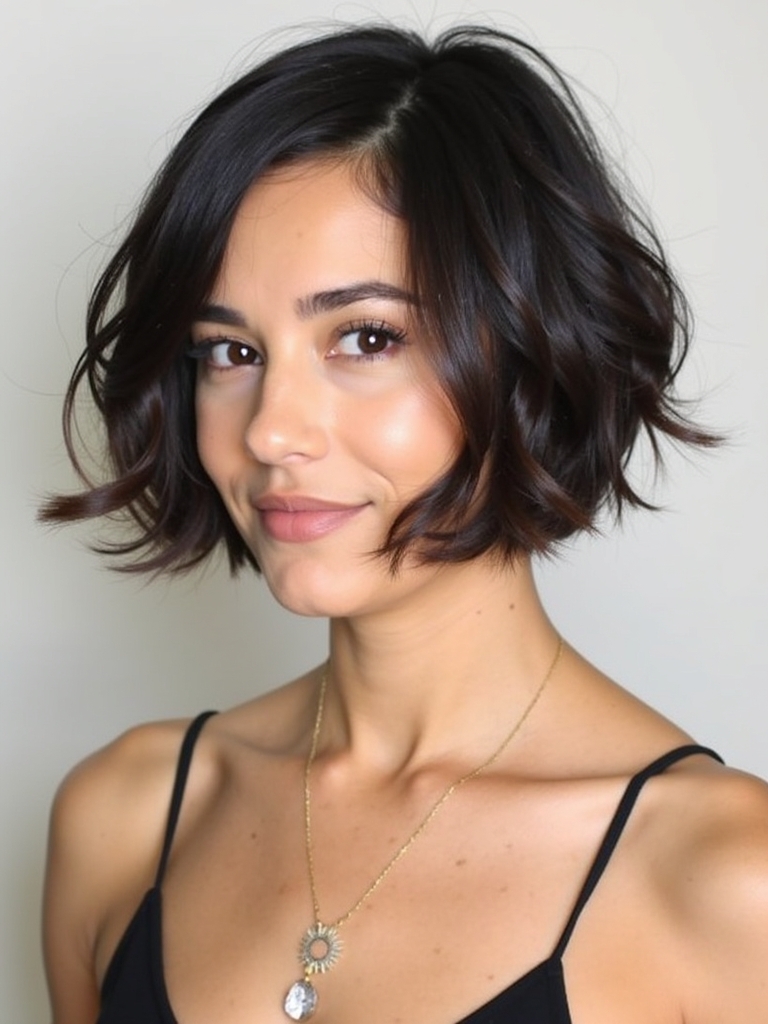 The Textured French Bob