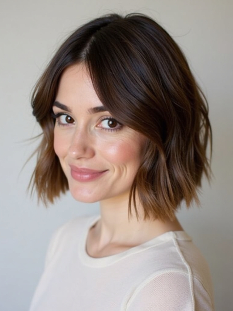 The Angled French Bob