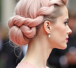Pink Feathered Fun: 40 Pink Hair Color Ideas in the Back