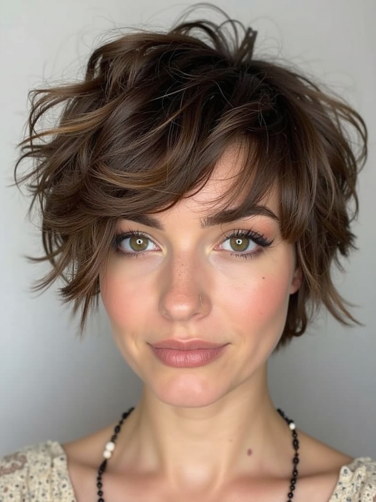 The Center-Parted French Bob