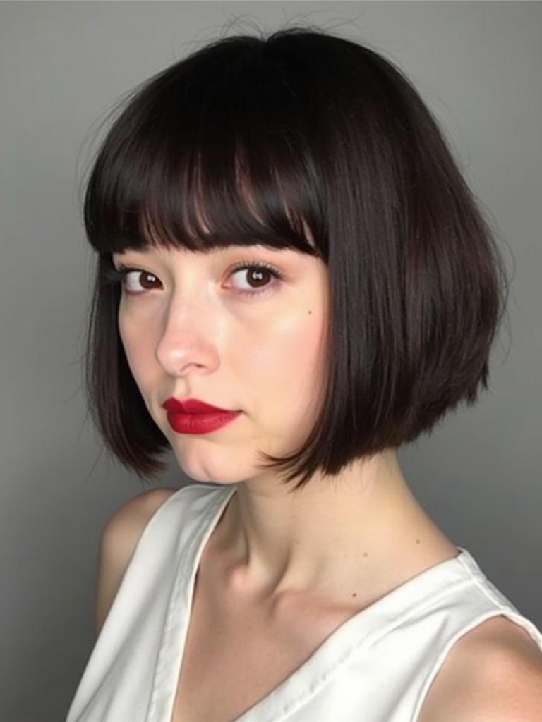 The Shaggy French Bob