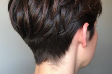 Pixie Cut Back View: Hamill-esque Contours